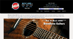 Desktop Screenshot of music6000.com